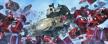 Bulldog crashing christmas.webp