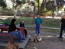 Friends at the park