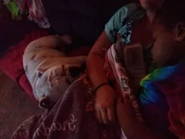 Chunky at my nieces